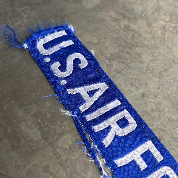 U.S. AIR FORCE blue tape patch - Picture 7 of 11